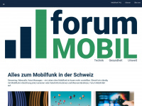 forummobil.ch Webseite Vorschau
