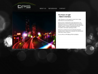 dps-lighting.de Webseite Vorschau