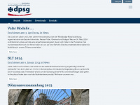 dpsg-bezirk-hohenlohe.de Webseite Vorschau