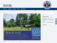 dpsg-tilly.de Webseite Vorschau