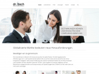 dr-bach.ch Webseite Vorschau