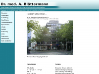 dr-blaettermann.de Webseite Vorschau