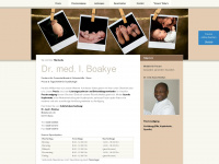 dr-boakye.de Webseite Vorschau
