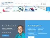 dr-buck-kinderarzt.de Webseite Vorschau