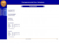 dr-dalinghaus.de Webseite Vorschau