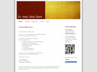 dr-deml.de Webseite Vorschau