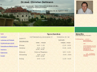 dr-dettmann.de Webseite Vorschau