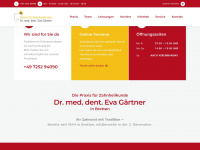 dr-eva-gaertner.de Webseite Vorschau