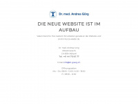 dr-goerg.ch Webseite Vorschau