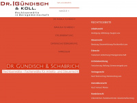 dr-guendisch.de Webseite Vorschau