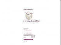 dr-gustav.de Webseite Vorschau