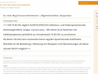 dr-hahnemann-eisenberg.de Webseite Vorschau