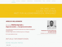 dr-hoflehner.at Webseite Vorschau