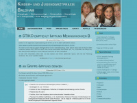kinderarzt-baldham.de Webseite Vorschau