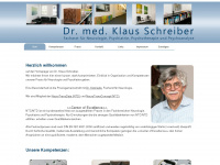 dr-klaus-schreiber.de Webseite Vorschau