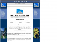 dr-kummerow.de Webseite Vorschau