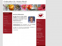 dr-maria-riedl.at Webseite Vorschau