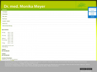 dr-monika-meyer.de Webseite Vorschau