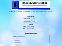dr-nies.de Webseite Vorschau