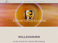 dr-rhomberg.at Webseite Vorschau
