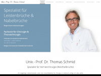 dr-schmid.at Webseite Vorschau