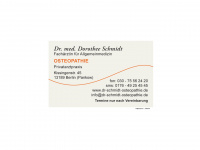 Dr-schmidt-osteopathie.de