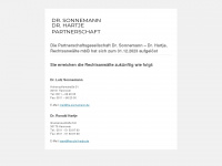 dr-sonnemann-dr-hartje.de Webseite Vorschau