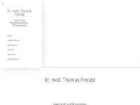 dr-thomas-frenzel.de Webseite Vorschau
