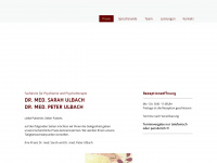 dr-ulbach.de Webseite Vorschau