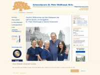 dr-weisshaupt.de Webseite Vorschau