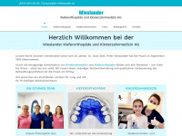 dr-wieslander.ch Webseite Vorschau
