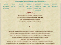 dragal.de Webseite Vorschau