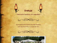 drakyja.de Webseite Vorschau