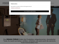 dramaforum.at Webseite Vorschau