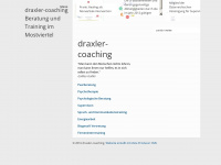 draxler-coaching.at Webseite Vorschau