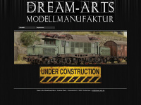 dream-arts.de Webseite Vorschau