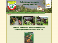 schrebergartenverein-coburg-nord.de Webseite Vorschau
