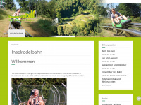 inselrodelbahn-bergen.de Webseite Vorschau