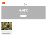 maidd.de Webseite Vorschau