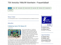 tsv-amicitia-frauenfussball.de Thumbnail