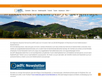 adfc-bergstrasse.de Webseite Vorschau