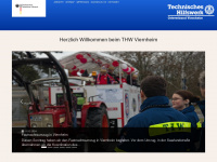 thw-viernheim.de Webseite Vorschau