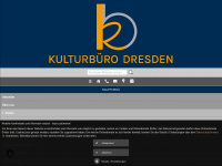 kulturbuero-dresden.de Webseite Vorschau