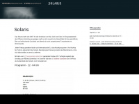 solarisbar.at Webseite Vorschau