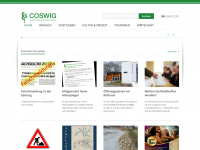 coswig.de Webseite Vorschau