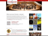 medicanti.de Webseite Vorschau