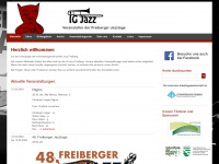 freiberger-jazztage.de Webseite Vorschau