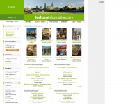 sachseninformation.com Webseite Vorschau