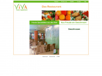 viva-restaurant.de Webseite Vorschau