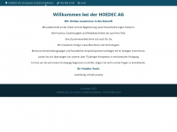 drehteile.ch Webseite Vorschau